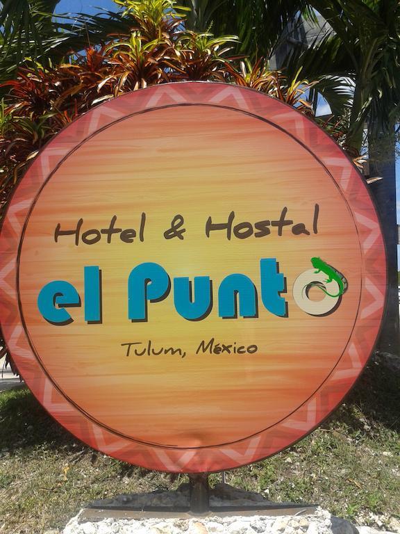 Hostel El Punto 툴룸 외부 사진
